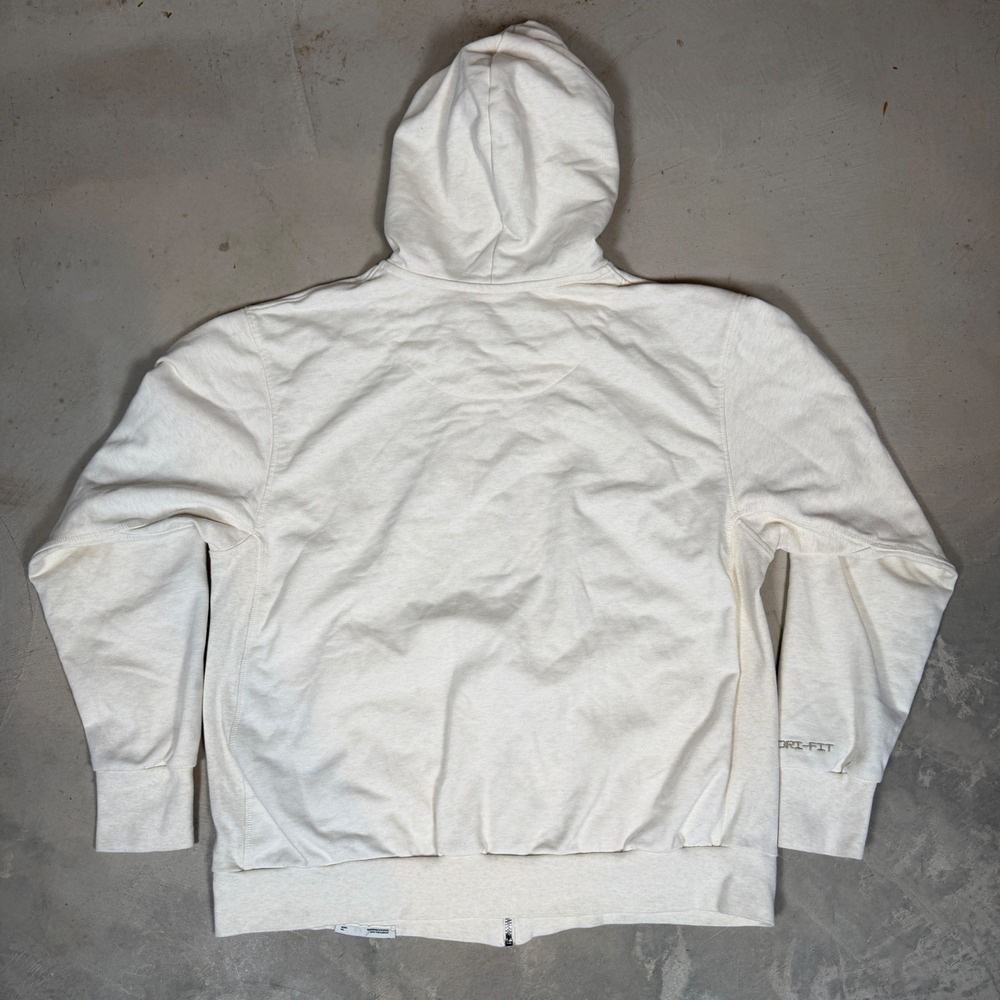Nike Standard Issue Cleveland Cavaliers NBA Full Zip Hoodie Cream Mens Large - Picture 5 of 6